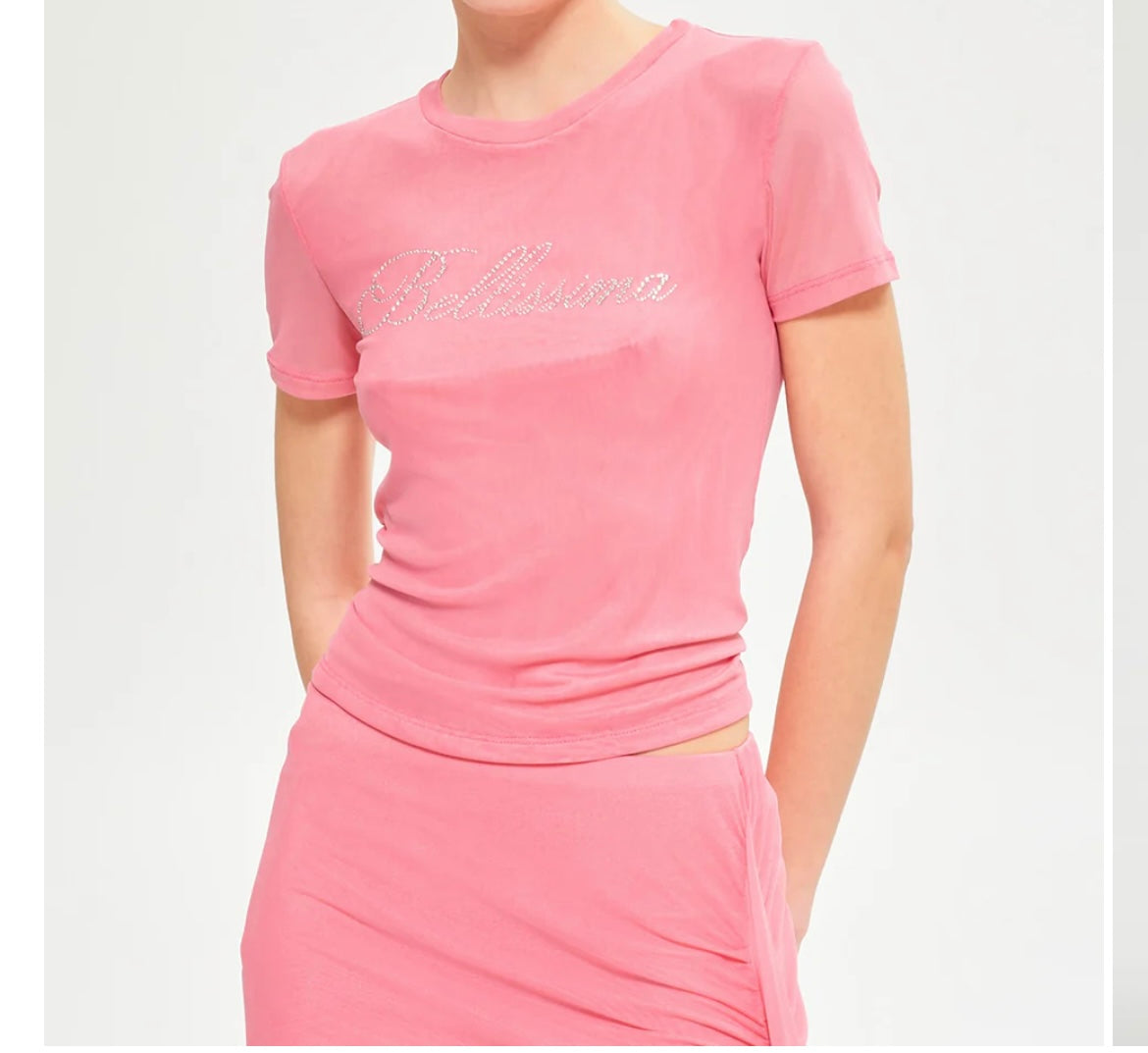Tshirt tulle Bellissima strass