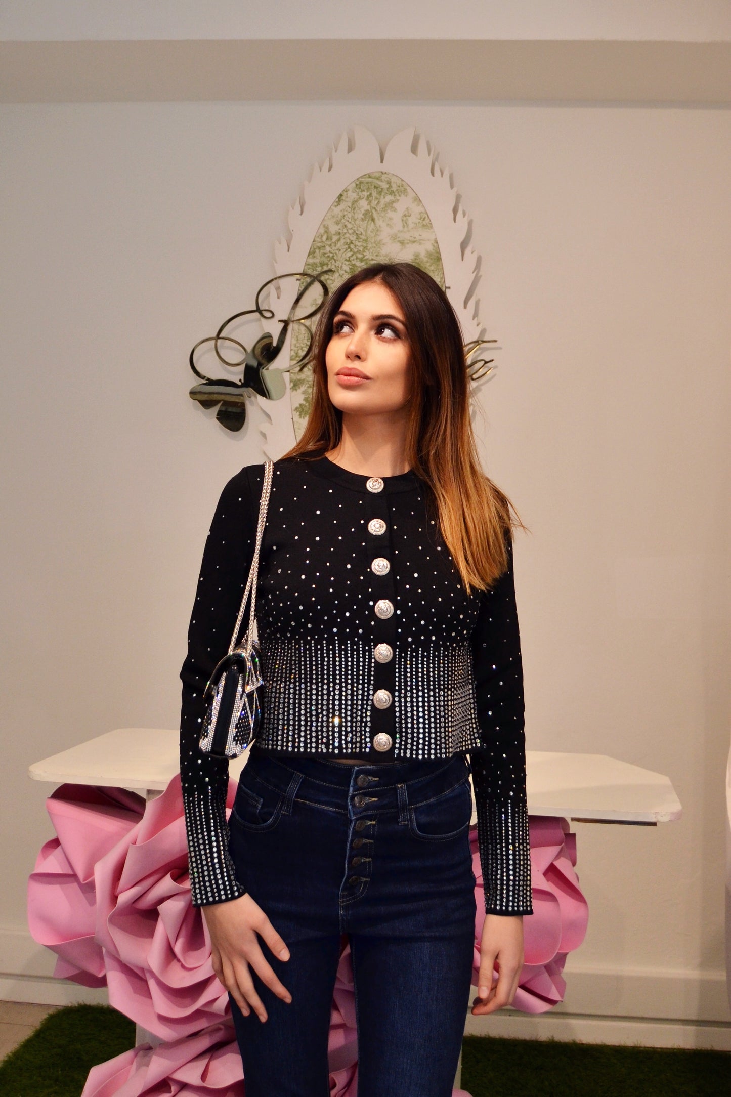 Giacca maglia Luce
